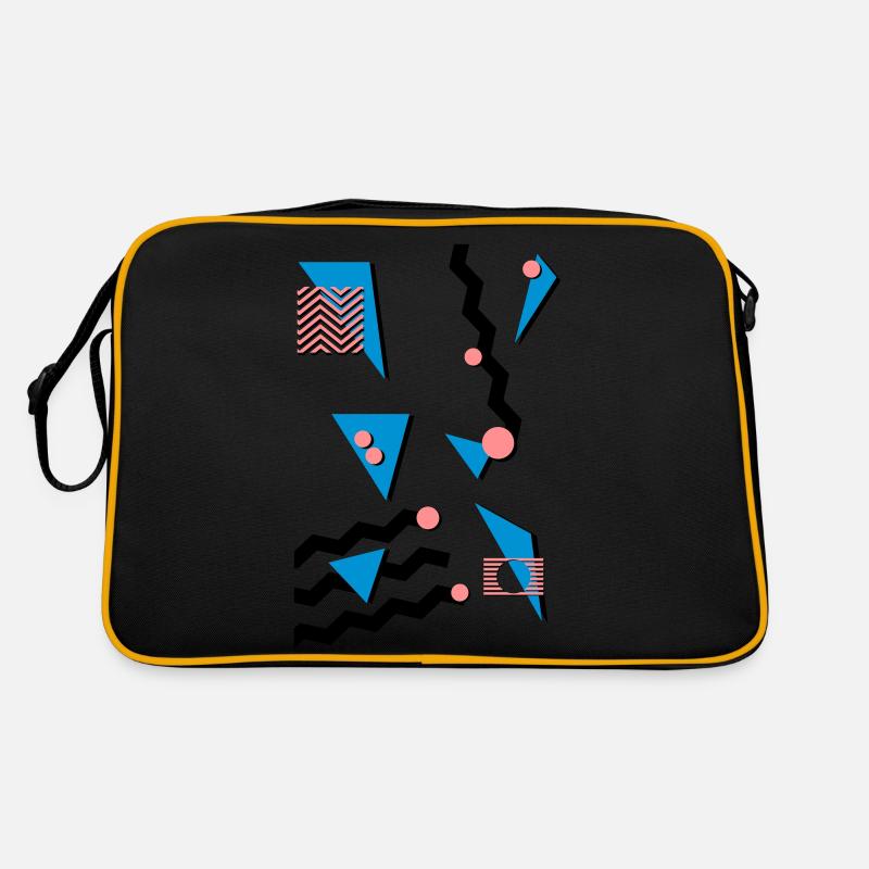 Retro Muster Retro Tasche