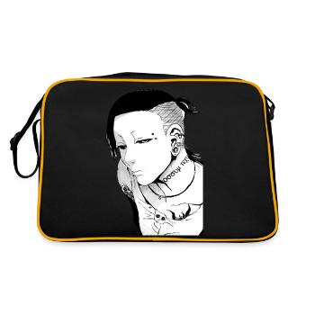 luna freya uta - Retro Bag - black/gold - Back