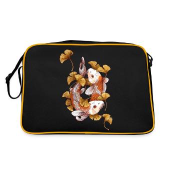 Koi - Retro Bag - black/gold - Back