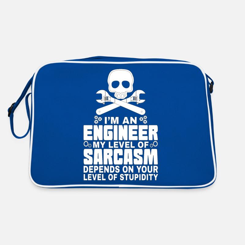 Engineer Sarcasm Retro Tasche