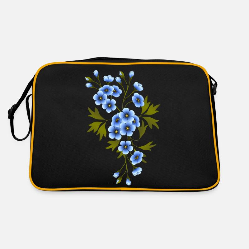 Blumen Retro Tasche