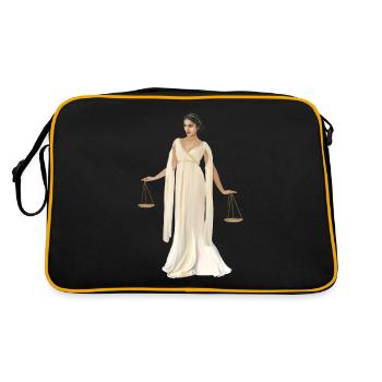 Scales - Retro Bag - black/gold - Back