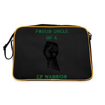 Proud Uncle - Retro Bag - black/gold - Back