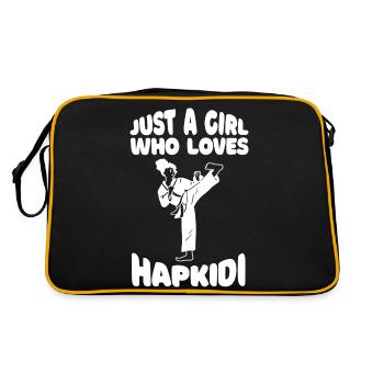 Hapkido, Judo, Karate, Martial Arts, Aikido, Martial Arts - Retro Bag - black/gold - Back