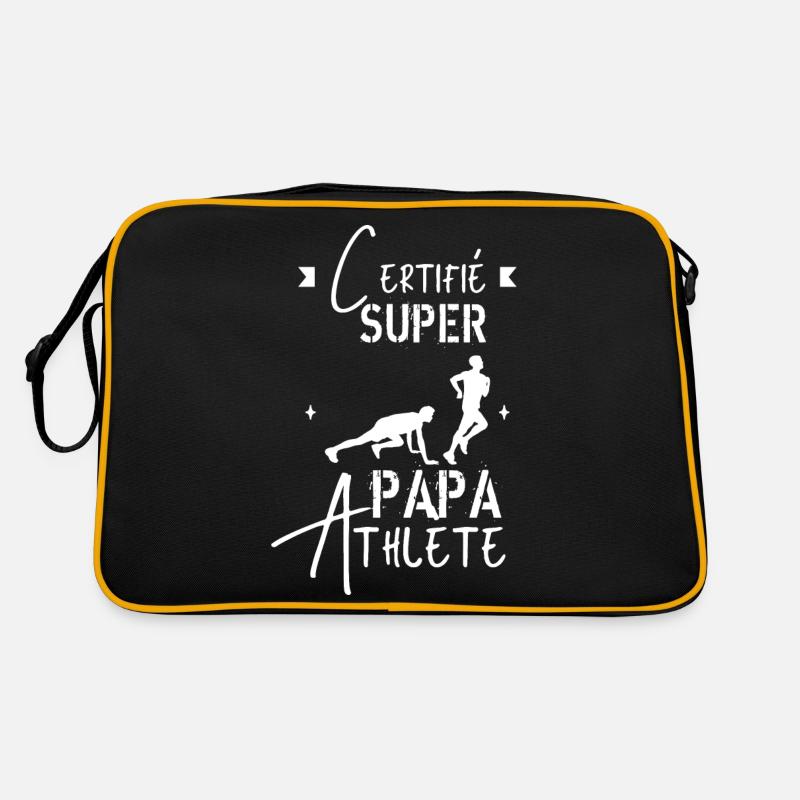 Super Papa Athlète Sac Retro