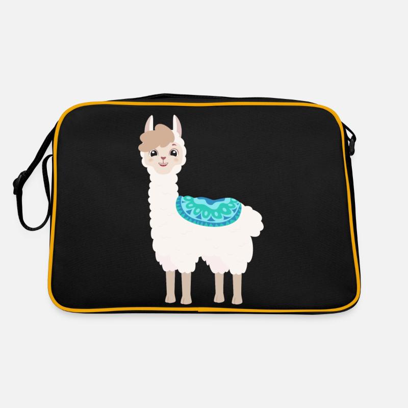 Bobby das singende Lama Retro Tasche