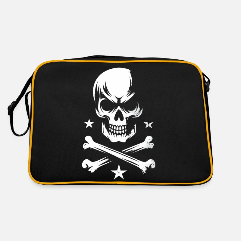Crâne de pirate Sac Retro