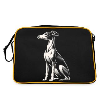 Whippet - Sac Retro - noir/or - Dos