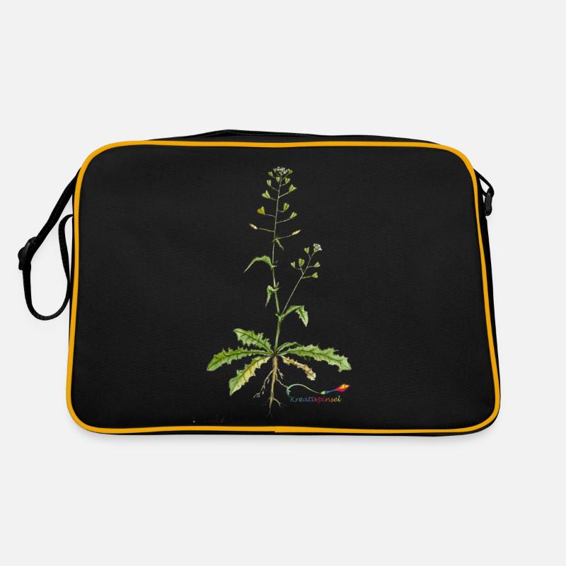 Shepherd's purse (Capsella bursa pastoris) Retro Bag