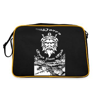 Jouets Waves de Dieu - Sac Retro - noir/or - Dos