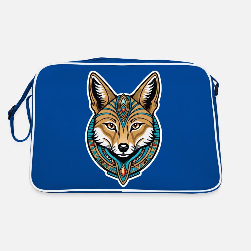 Chacal Égyptien Néo Traditionnel Sac Retro