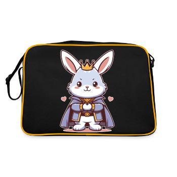 Lapin Roi Duc - Sac Retro - noir/or - Dos