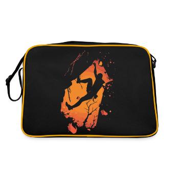Climber's Fire - Retro Bag - black/gold - Back