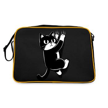 CAT | Hanging - Retro Bag - black/gold - Back