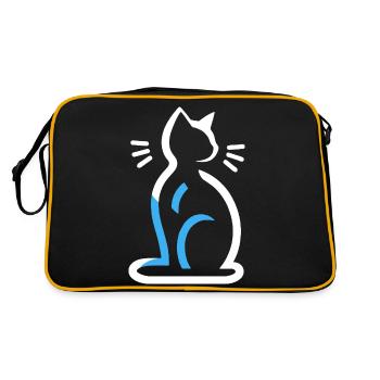 animal de compagnie symbole animal de compagnie - Sac Retro - noir/or - Dos