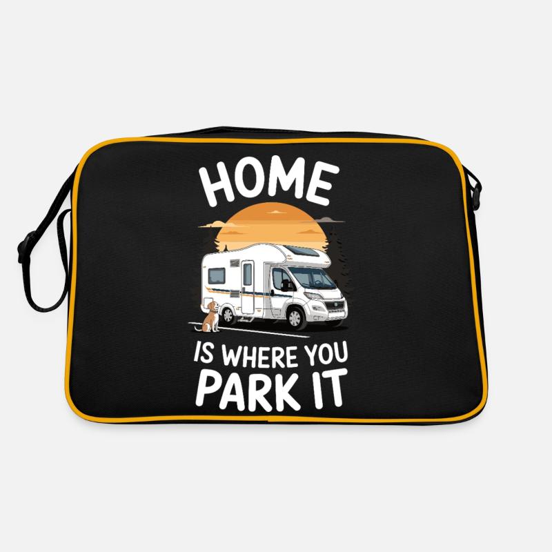 La maison, c’est là où vous la garez Sac Retro