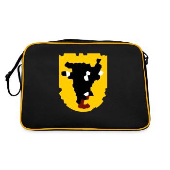 Uristier Armoiries - Sac Retro - noir/or - Dos