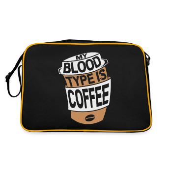 Nurse Caregiver Blood Sampling Phlebotomist - Retro Bag - black/gold - Back