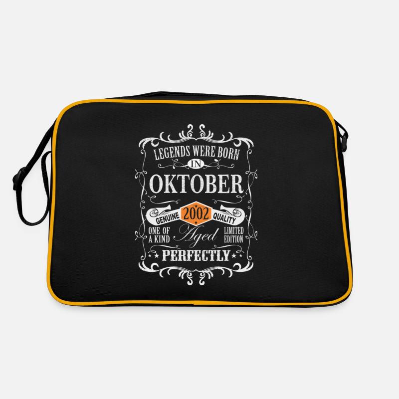 Legends were born October 2002 Retro Bag