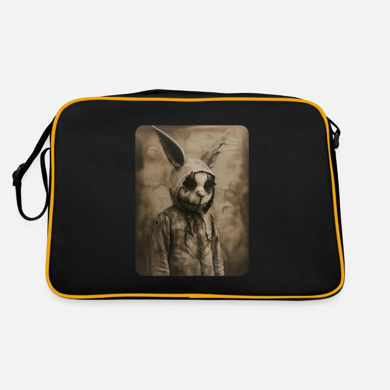 not so nice Easter bunny Retro Bag
