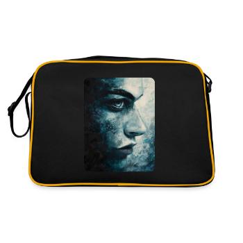 the clear look - Retro Bag - black/gold - Back