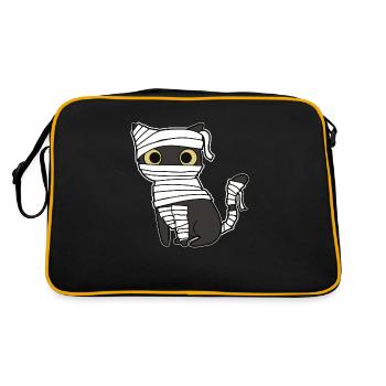 Mumie Chat - Sac Retro - noir/or - Dos