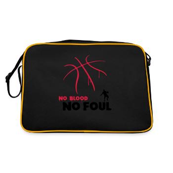 Basketball - Retro Bag - black/gold - Back