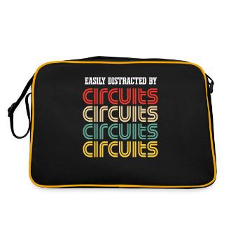 Distrait par les circuits Voltage Craftsman - Sac Retro - noir/or - Dos