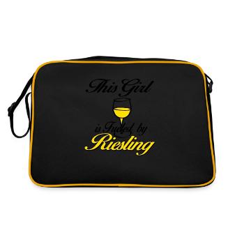 this girl riesling - Retro Bag - black/gold - Back