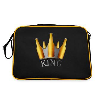 King - Retro Bag - black/gold - Back