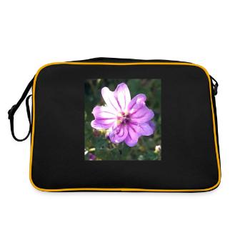 Zena Purple - Retro Bag - black/gold - Back