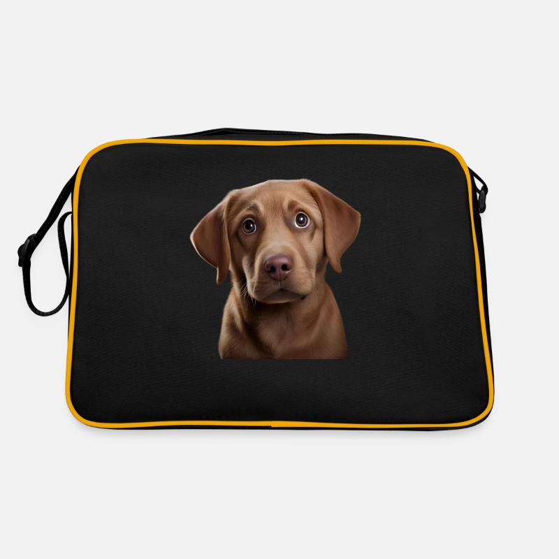 Labrador Retriever, gift idea for Labrador Retro Bag