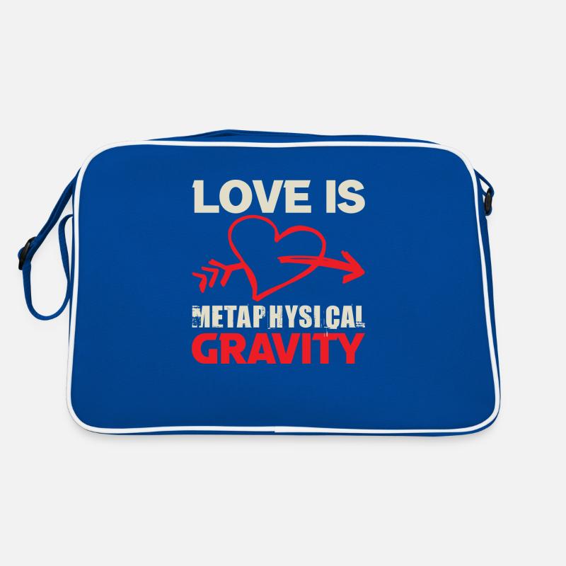 LOVE IS METAPHYSICAL GRAVITY Retro Bag