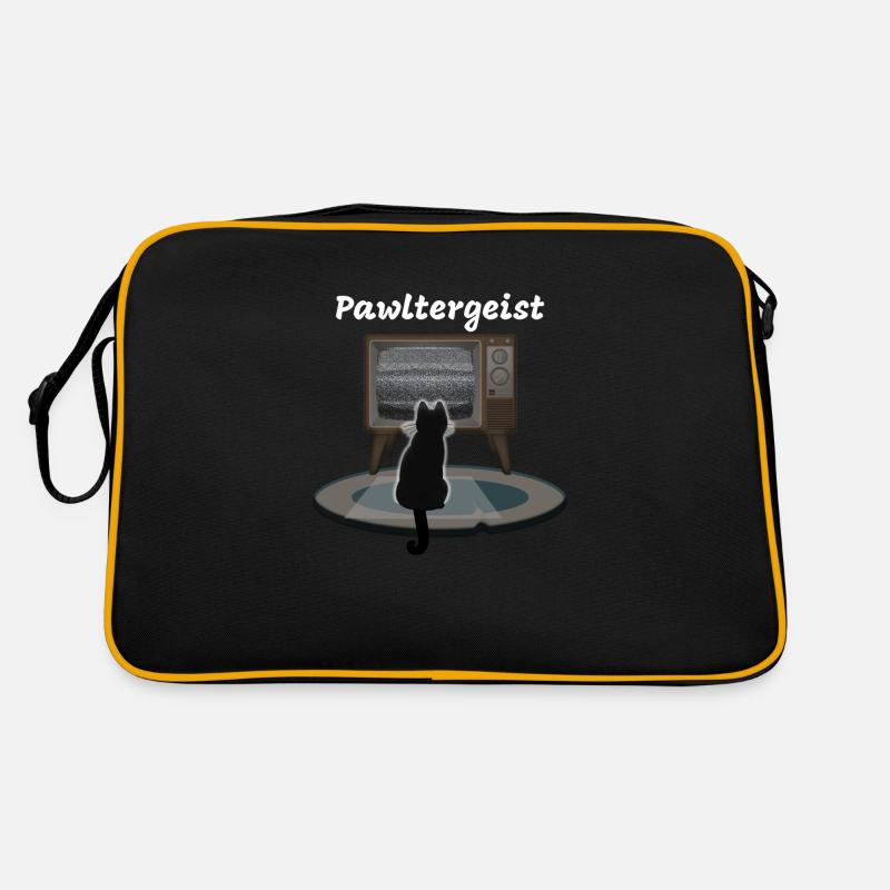 Poltergeist Katze Retro Tasche