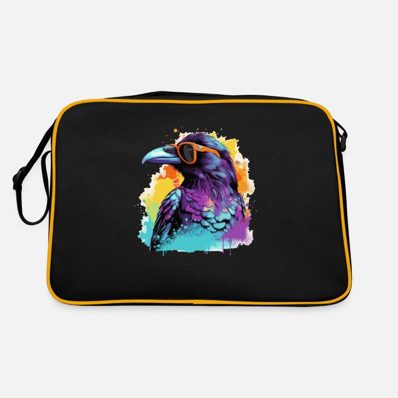 Maitre corbeau Sac Retro