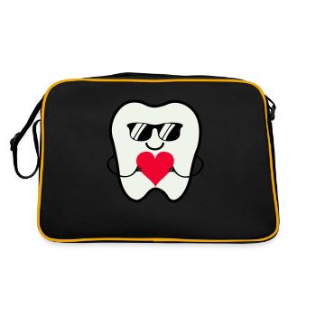 Lunettes de soleil Zahn Smile - Sac Retro - noir/or - Dos