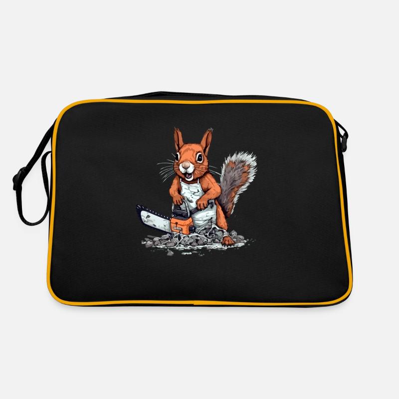 Squi l'écureuil élagueur Sac Retro