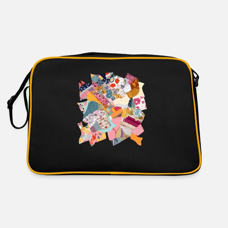 Patchwork de tissu n°2 Sac Retro