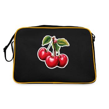 Cherry Triplets - Sac Retro - noir/or - Dos