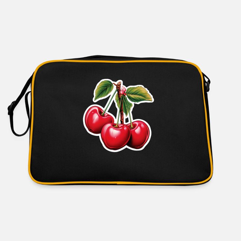 Kirschen Drilling Retro Tasche