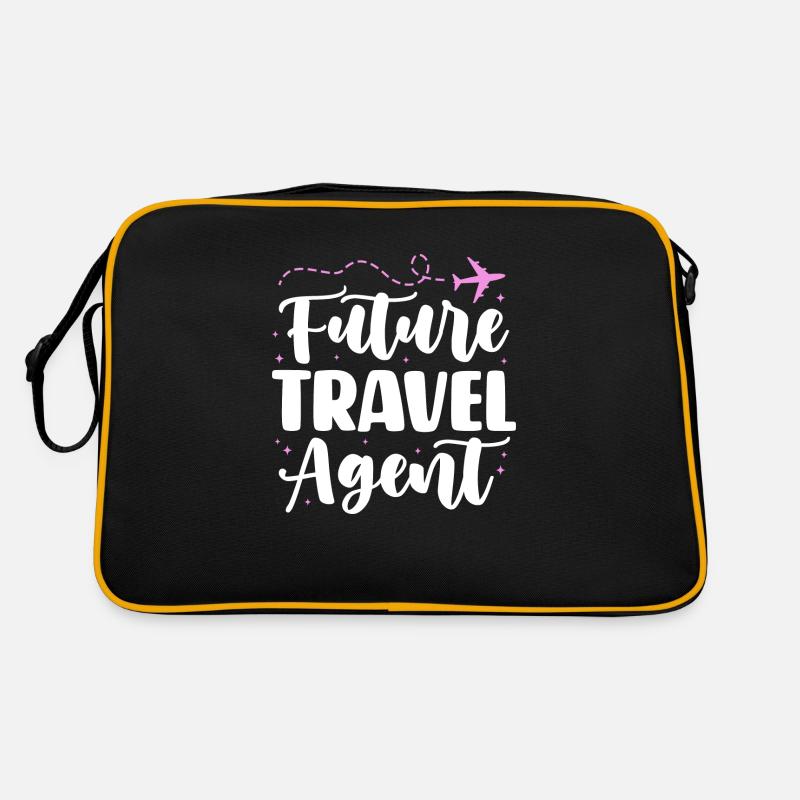 Future travel agent Retro Tasche