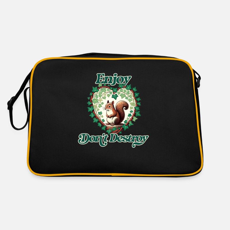 Genieße Don't Destroy Retro Tasche