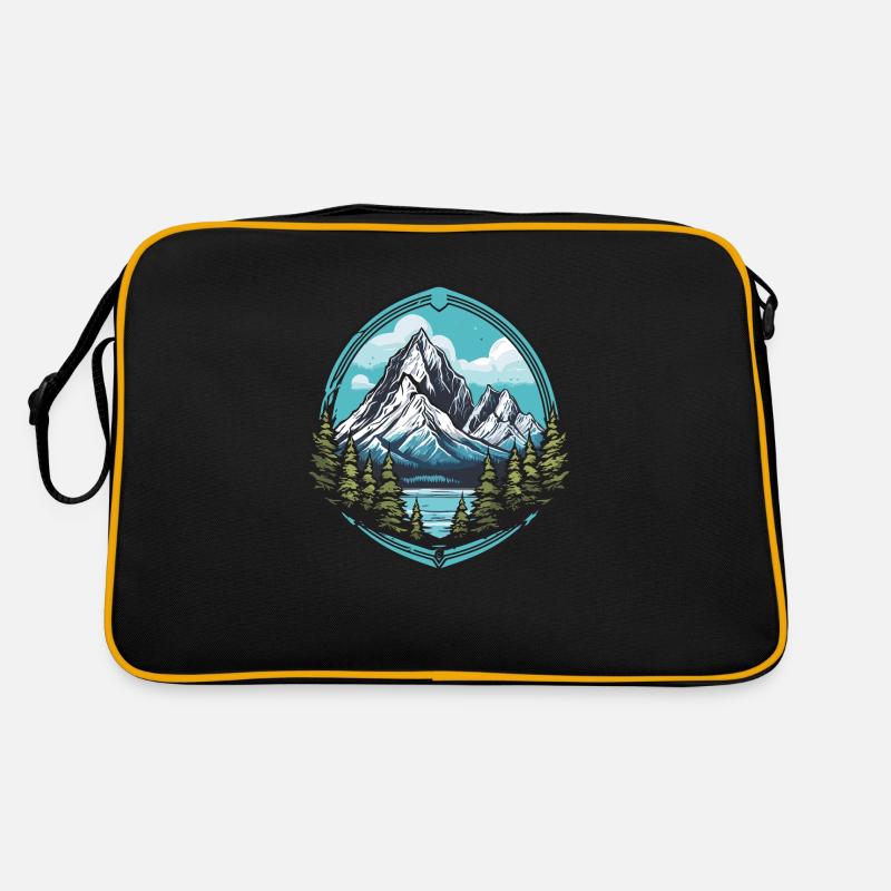 Mountains 4 Retro Bag