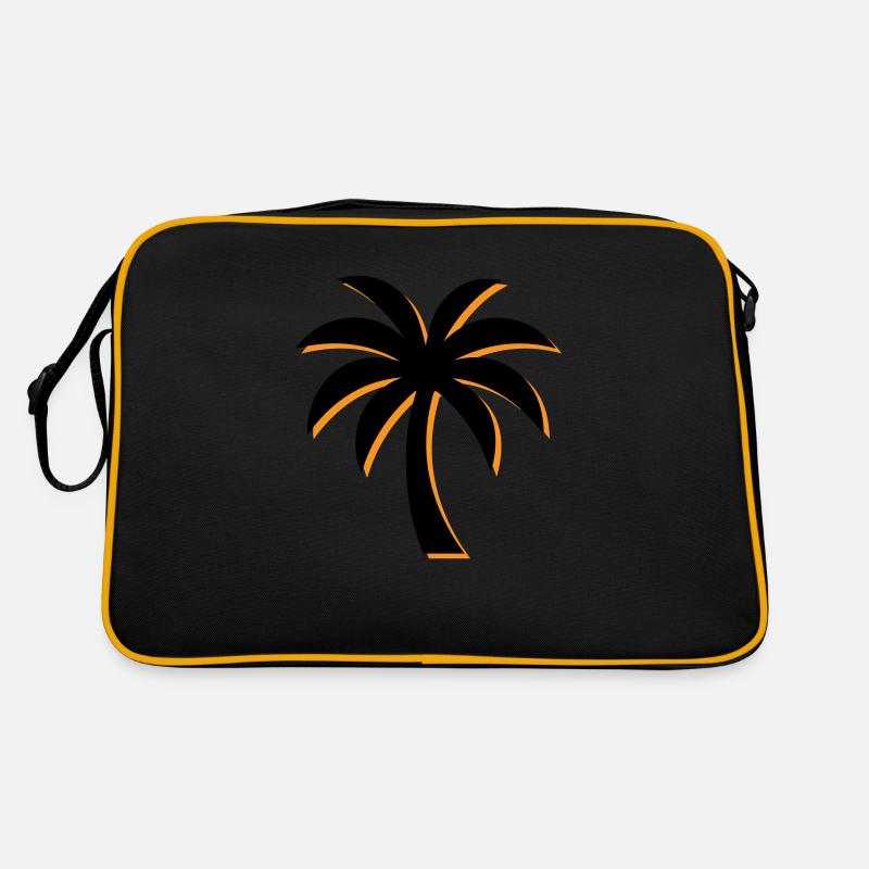 Palm Tree Icon Retro Bag