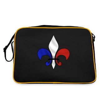 france - Sac Retro - noir/or - Dos