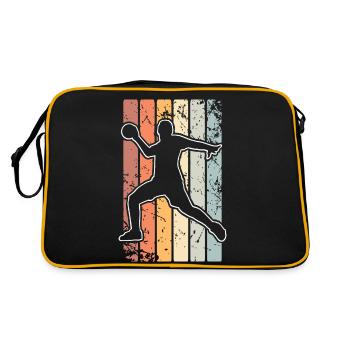 Handball - Sac Retro - noir/or - Dos