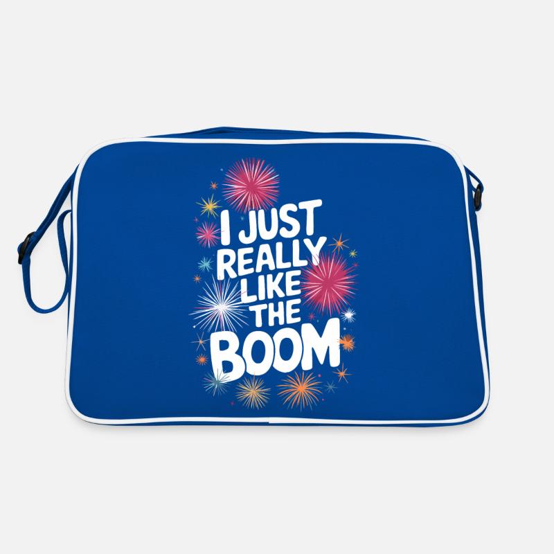 Pyrotechnics Fireworks Pyrotechnics Retro Bag