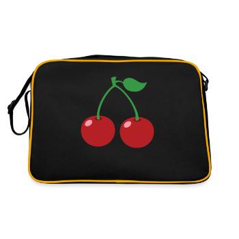 Cerise - Sac Retro - noir/or - Dos