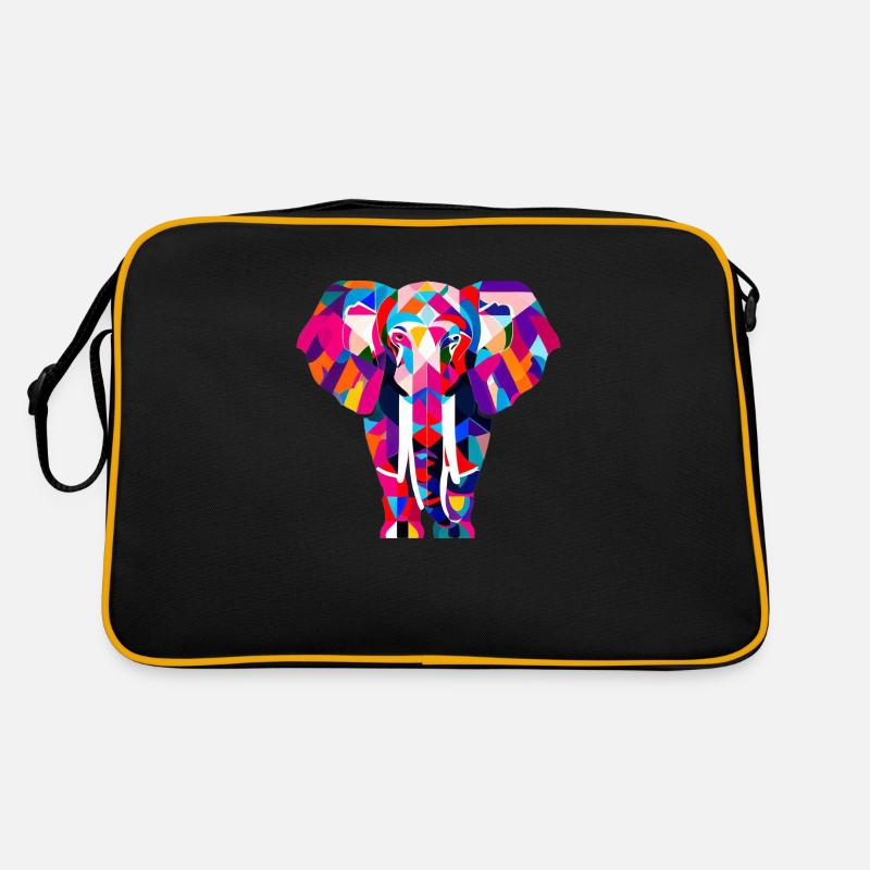 Elephant Retro Tasche