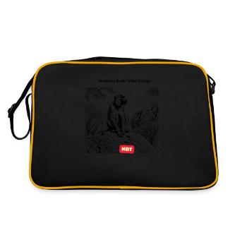 LGBT 23 - Sac Retro - noir/or - Dos
